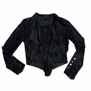 Bod & Christenson Black Leather Women's Jacket - 8